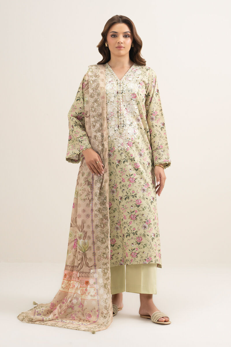 Printed Jacquard Dupatta