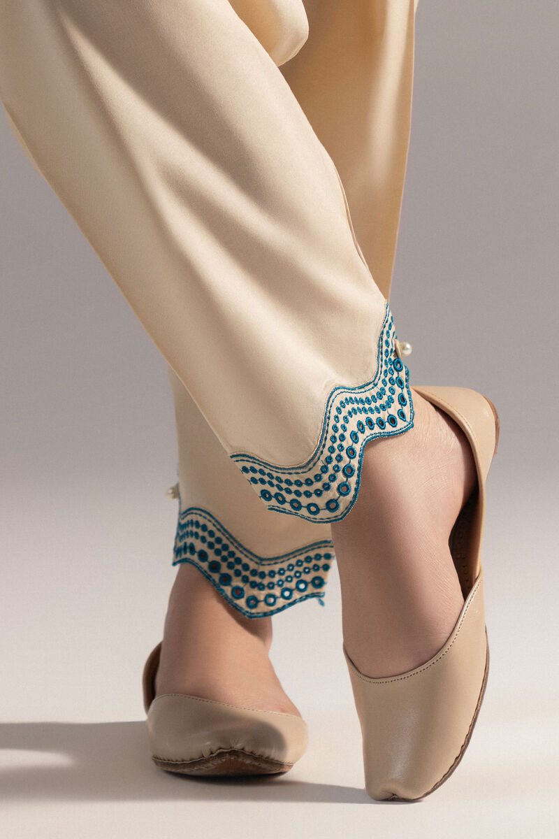 Embroidered Cambric Skinny Shalwar