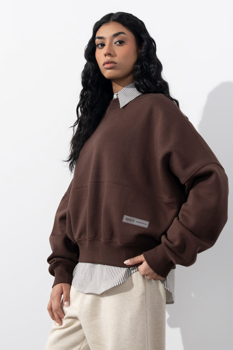 Oversized Fleece Sweatshirt