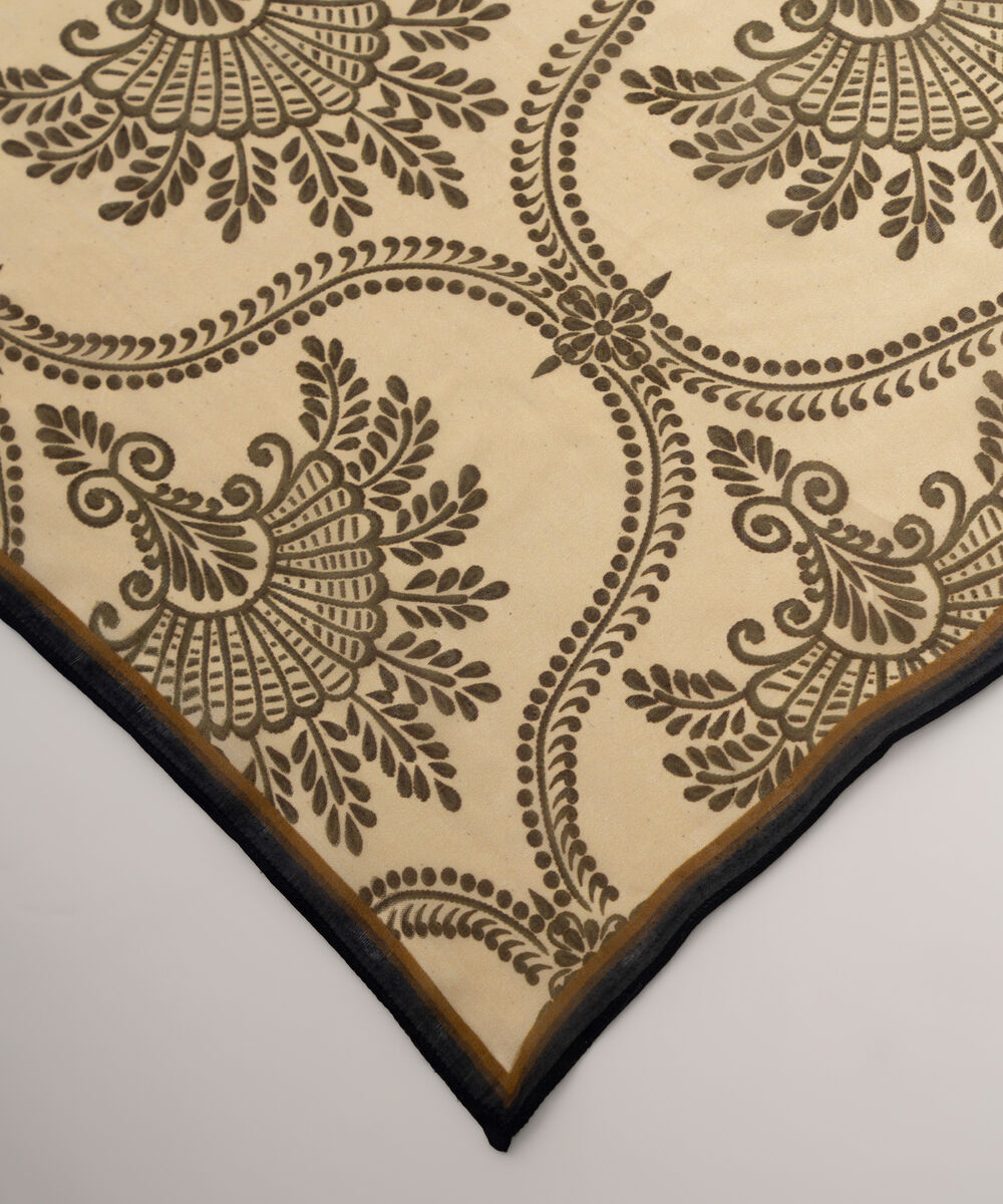 Bemberg Tissue Printed Multi Dupatta