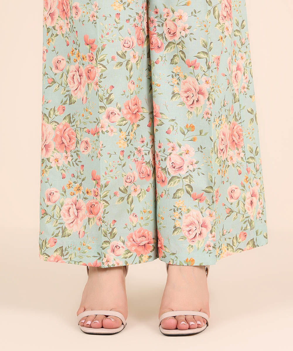 Women's RTW Cambric Multi Printed Culottes