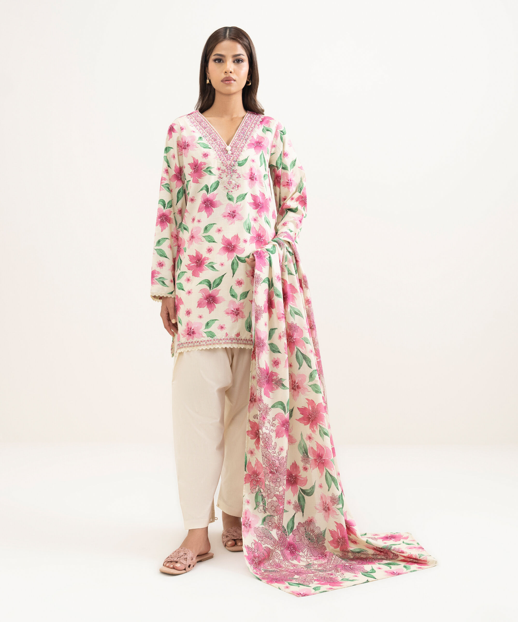 Printed Dupatta PBS26P4U102D