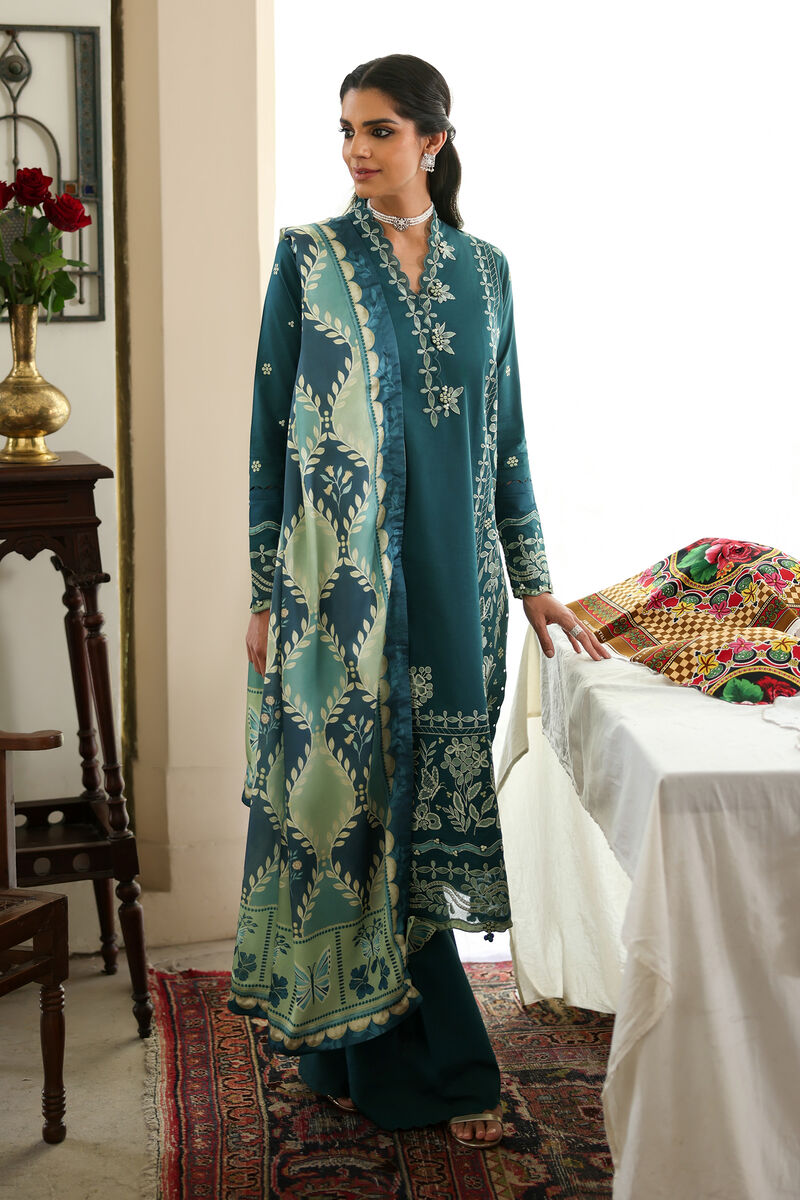 3 Piece - Embroidered Lawn Suit