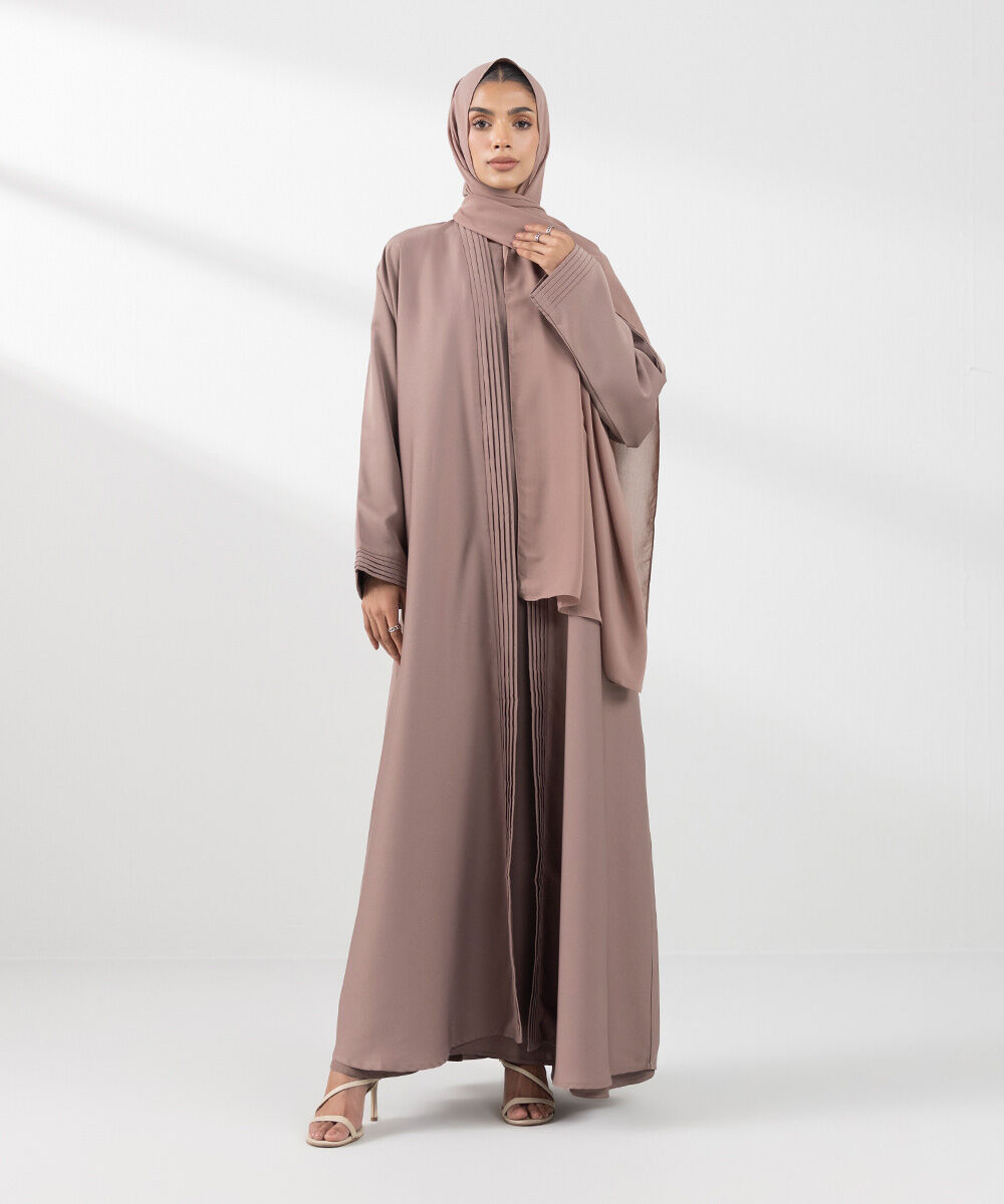 ABBAYA25V308 Brown Abaya ABBAYA25V308 i