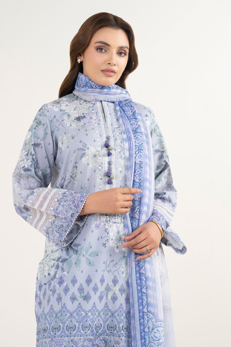 3 Piece - Embroidered Lawn Suit