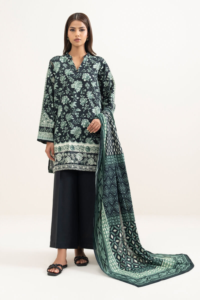 Printed Lawn Dupatta