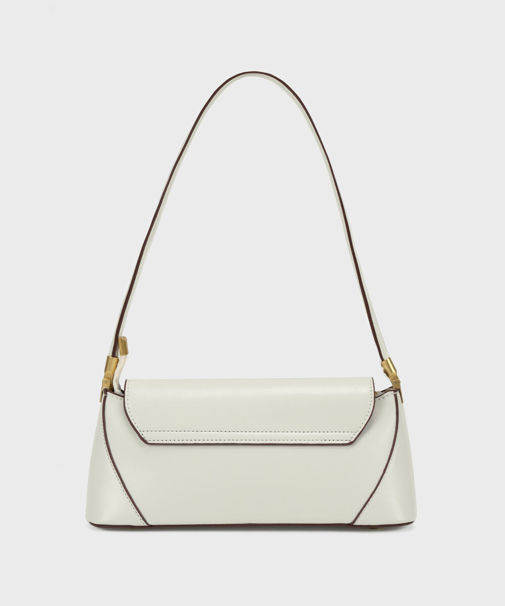Women's Off White Shoulder Bag