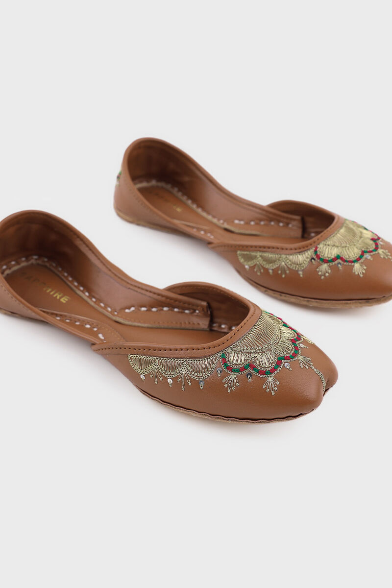 Hand Embroidered Khussas