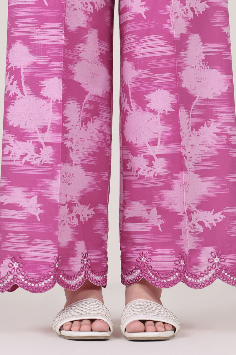 Embroidered Cambric Culottes