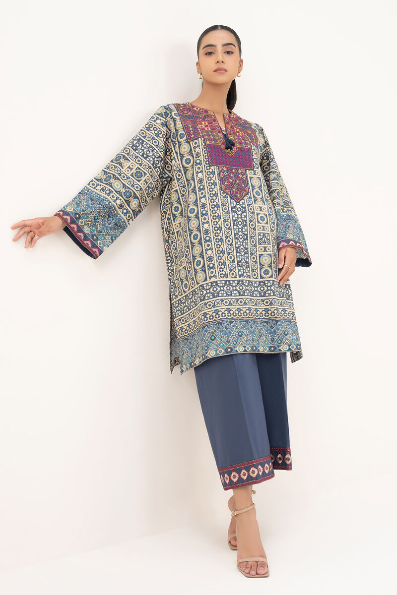 Embroidered Cambric Shirt