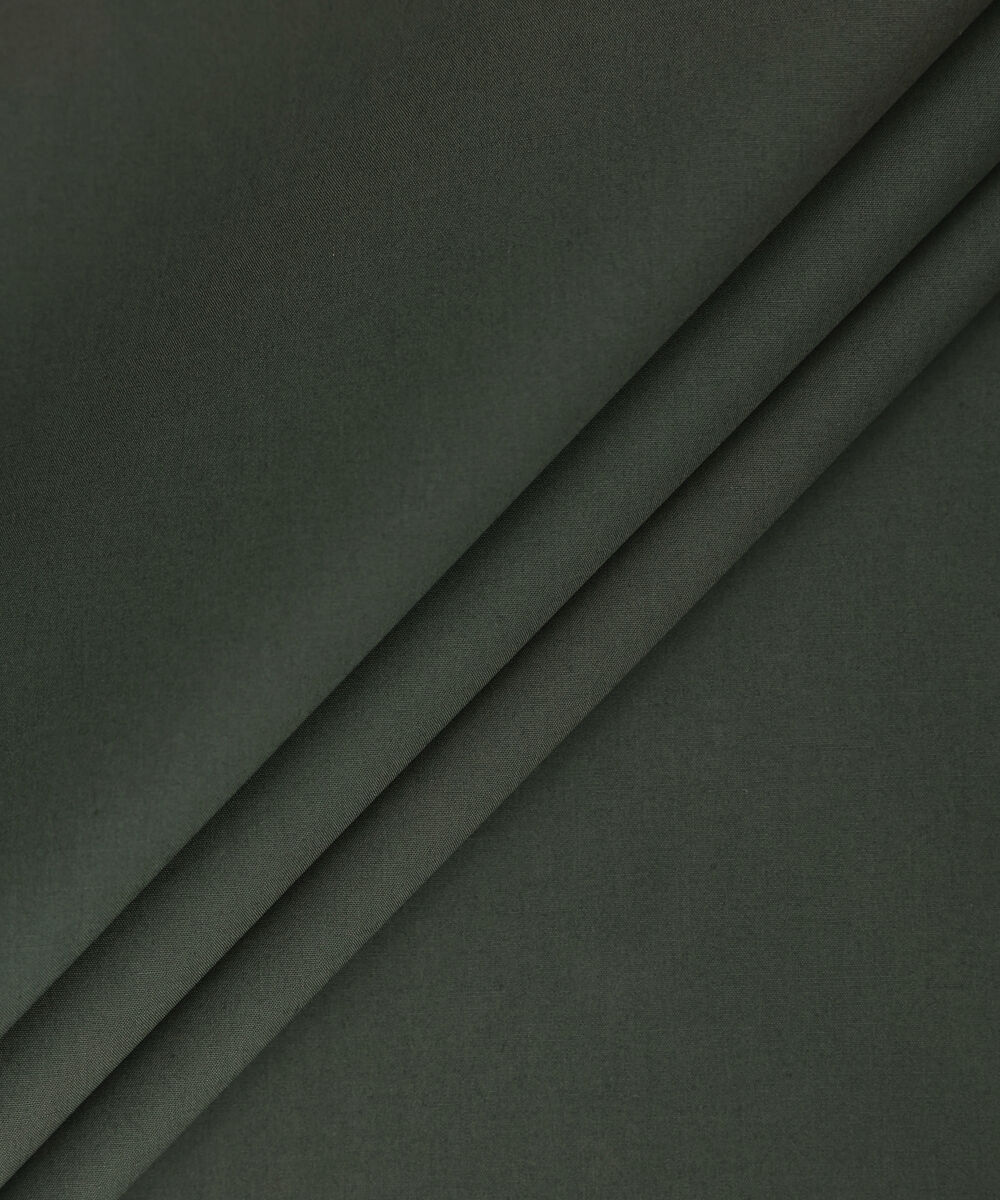 Men Unstitched Cotton Brown Full Suit Fabric