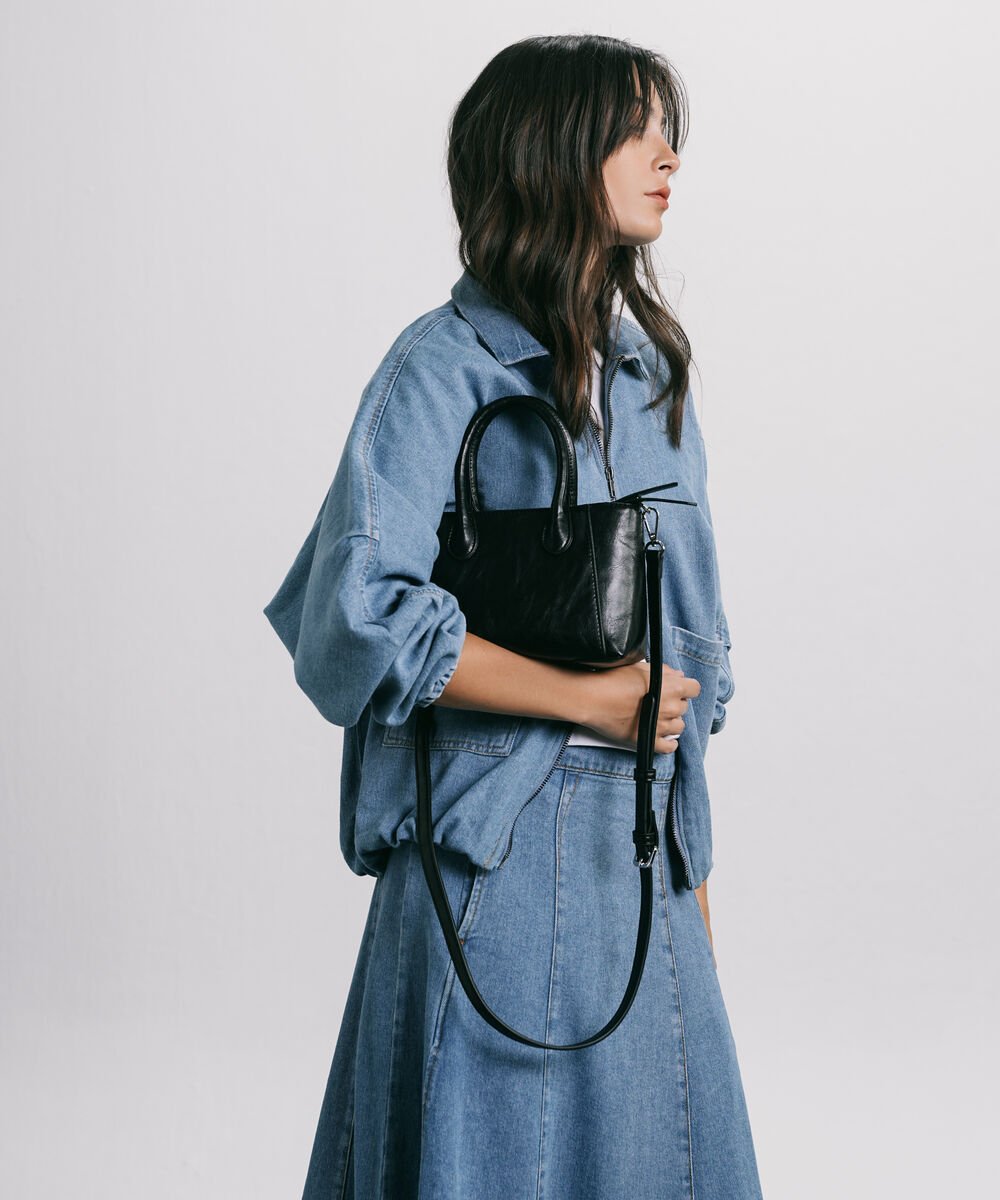 Women's Black Cross Body Bag