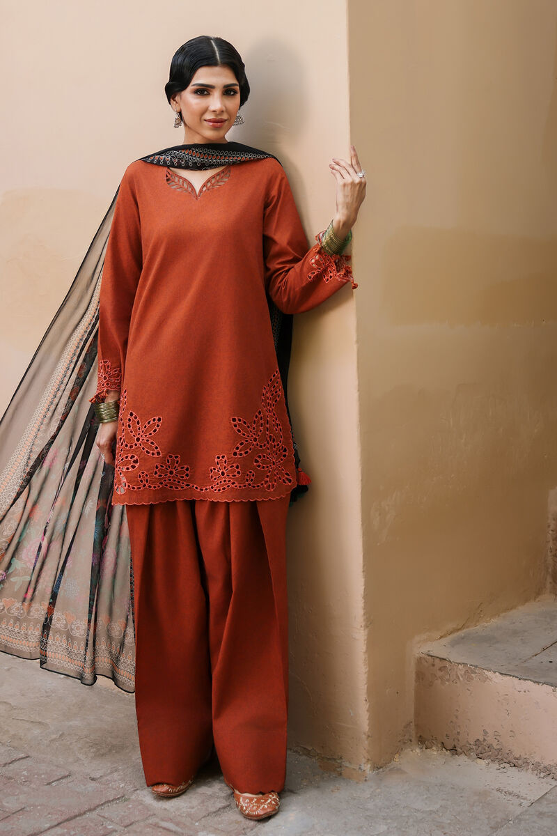 3 Piece - Embroidered Lawn Suit