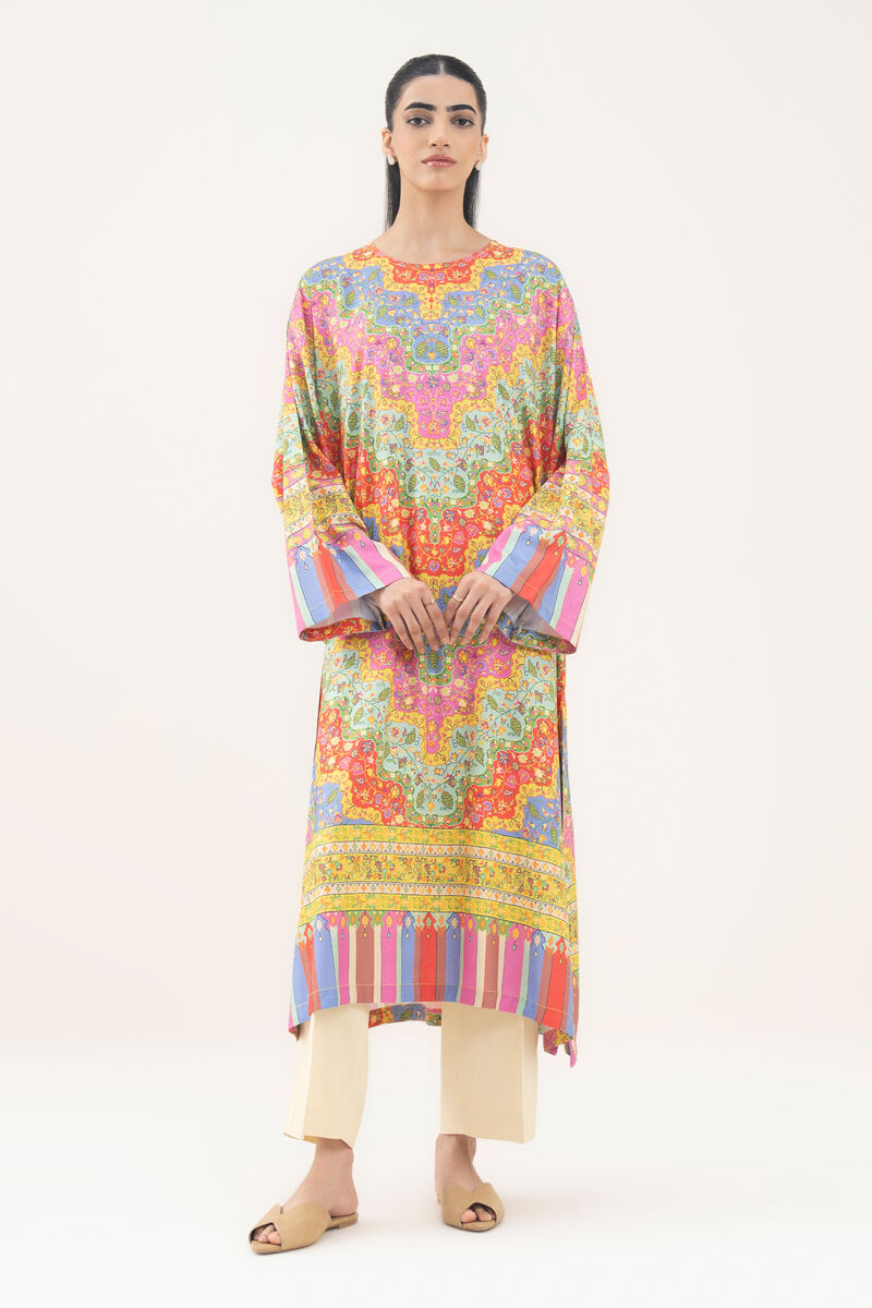 Printed Viscose Linen Shirt