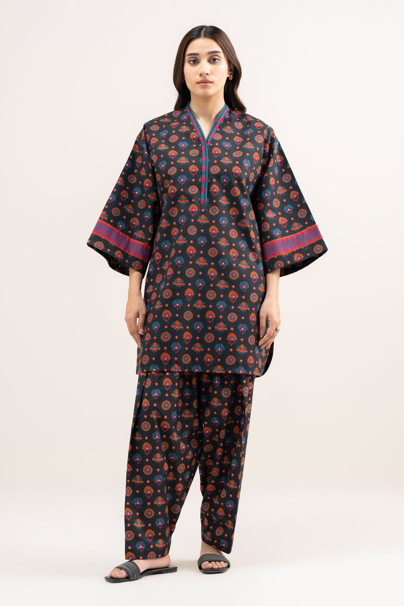 2 Piece - Printed Lawn Suit