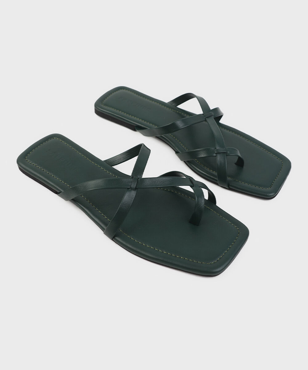 Women's Green Flats