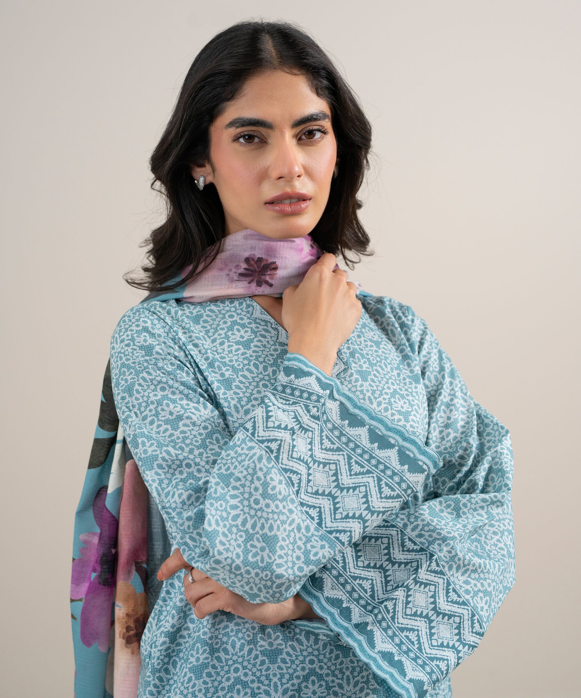 Unstitched 3 PC U3PDYS26V621