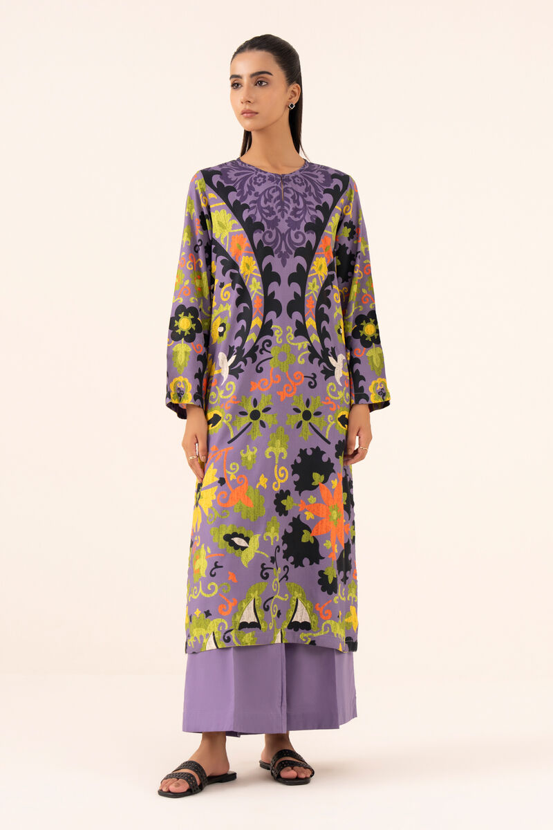 Printed Arabic Lawn Shirt