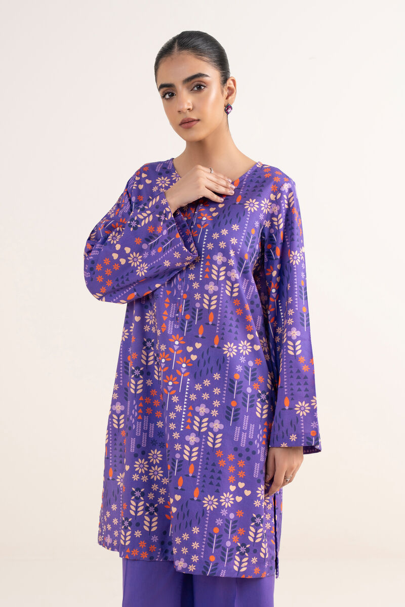 Printed Lawn Viscose Shirt