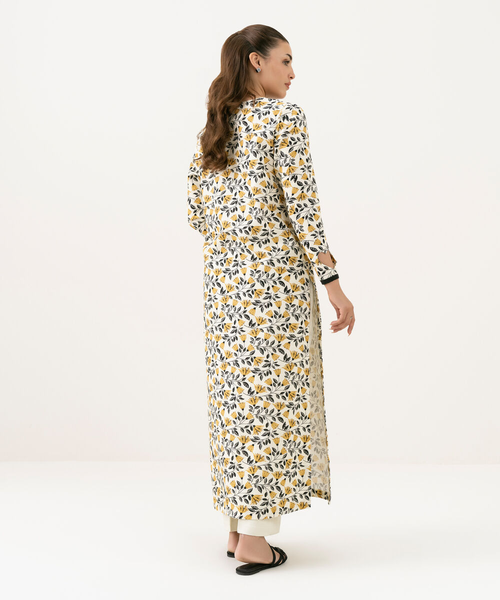 Women's Unstitched Lawn Printed Multi Shirt