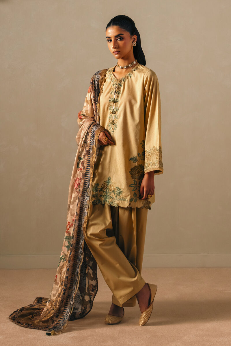 Embroidered Jacquard Shirt