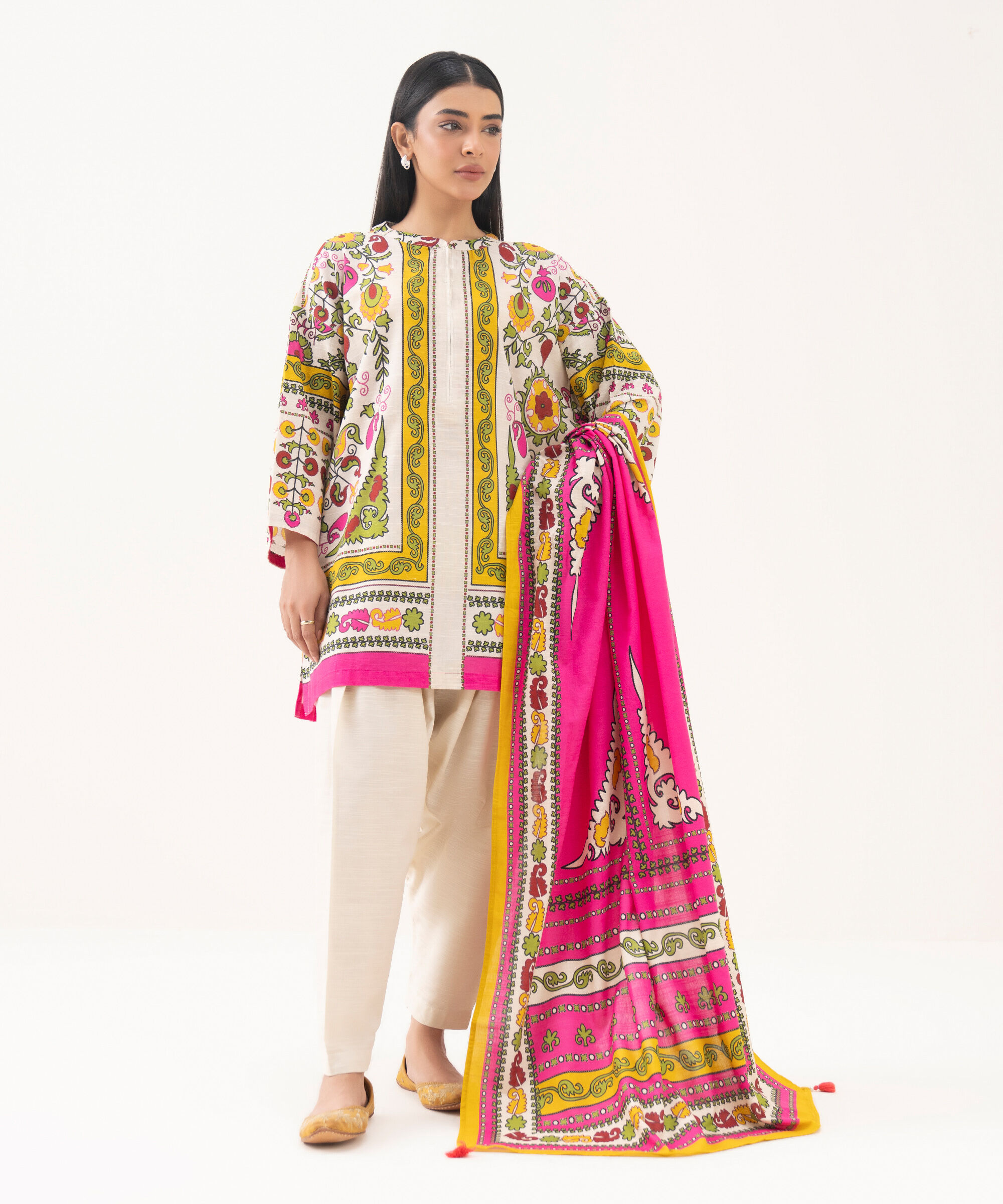 Printed Dupatta 3PDFW25V415D