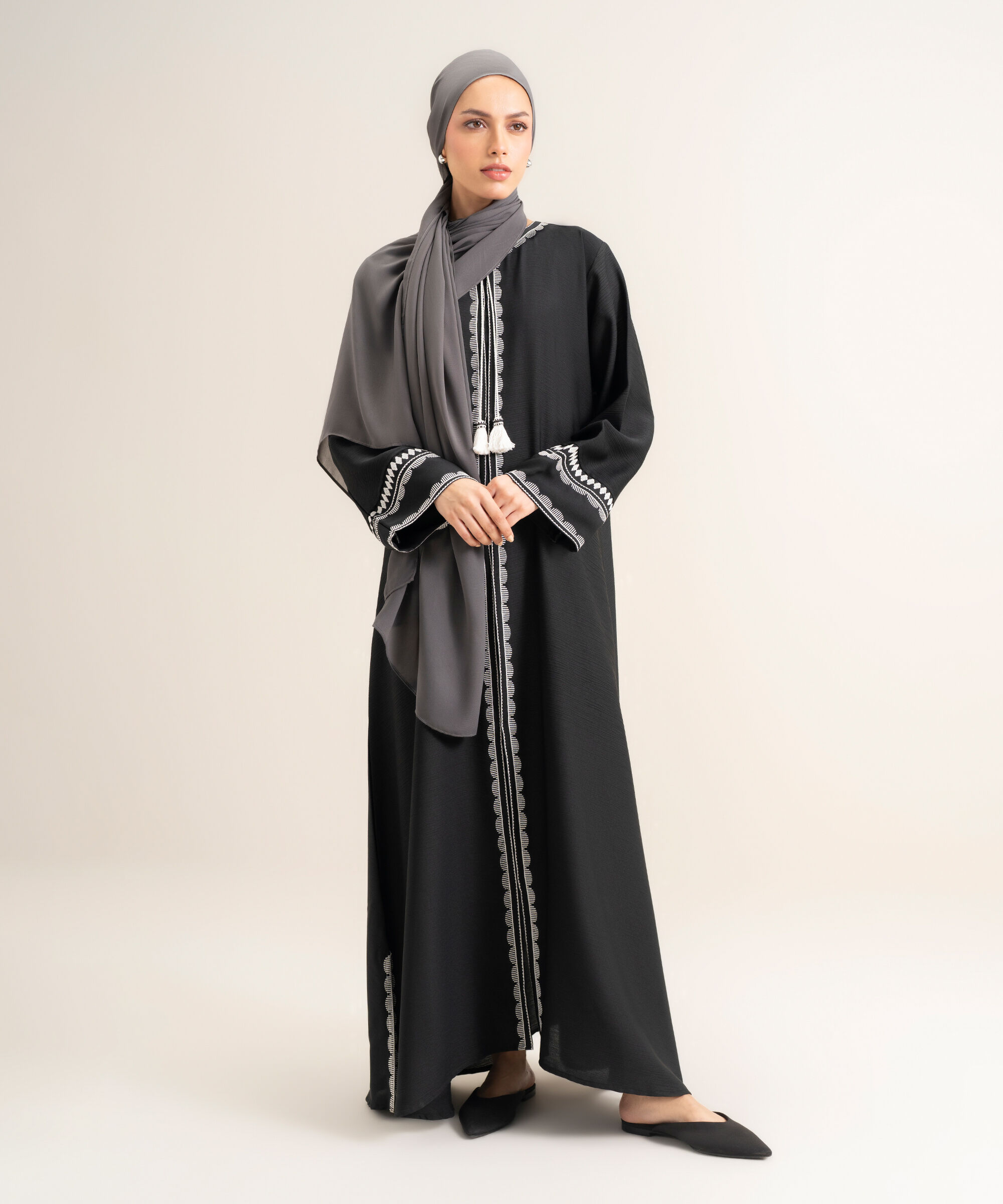 Grey Hijab HIJAB26V1008