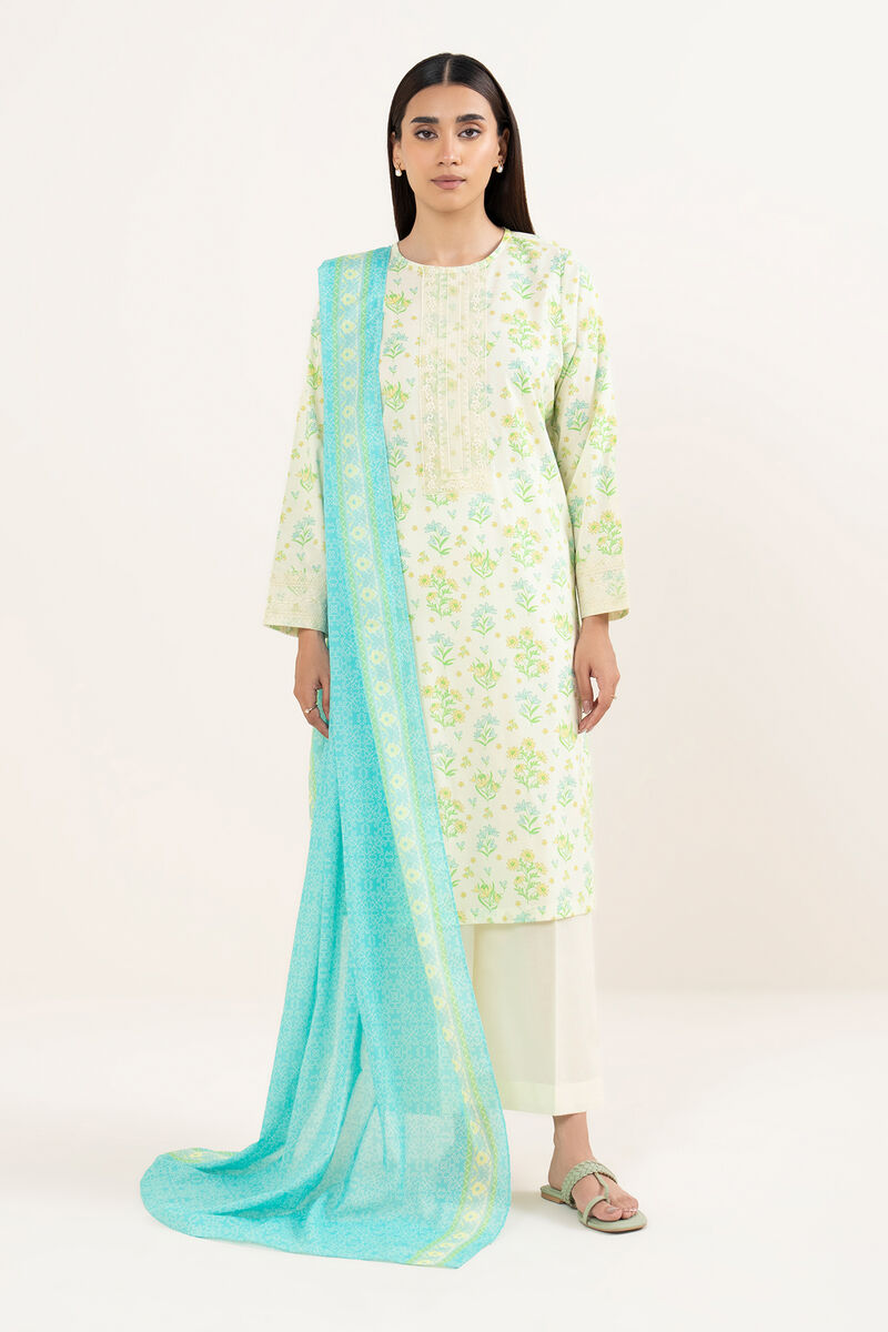 Printed Voile Dupatta