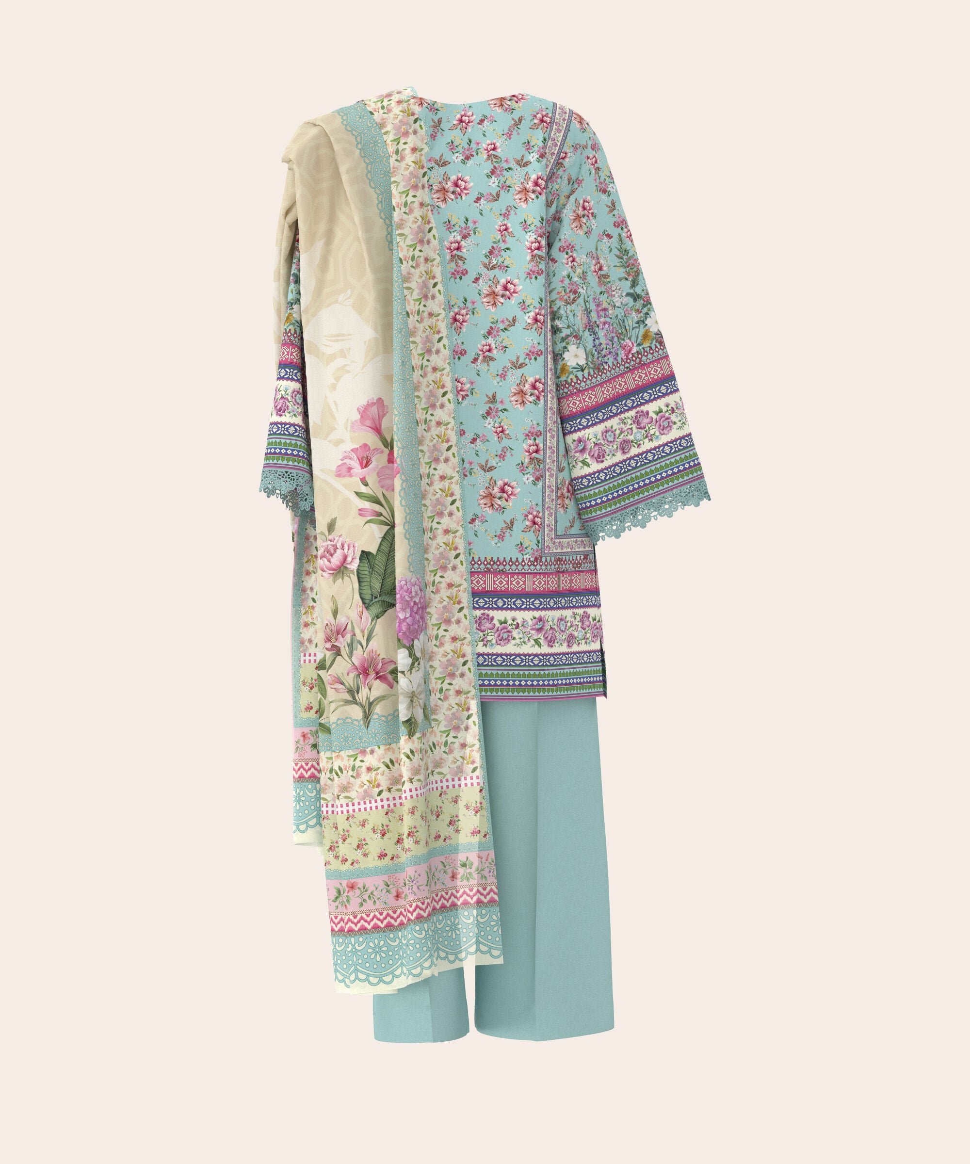 Unstitched 3 PC PPEWS26CL323