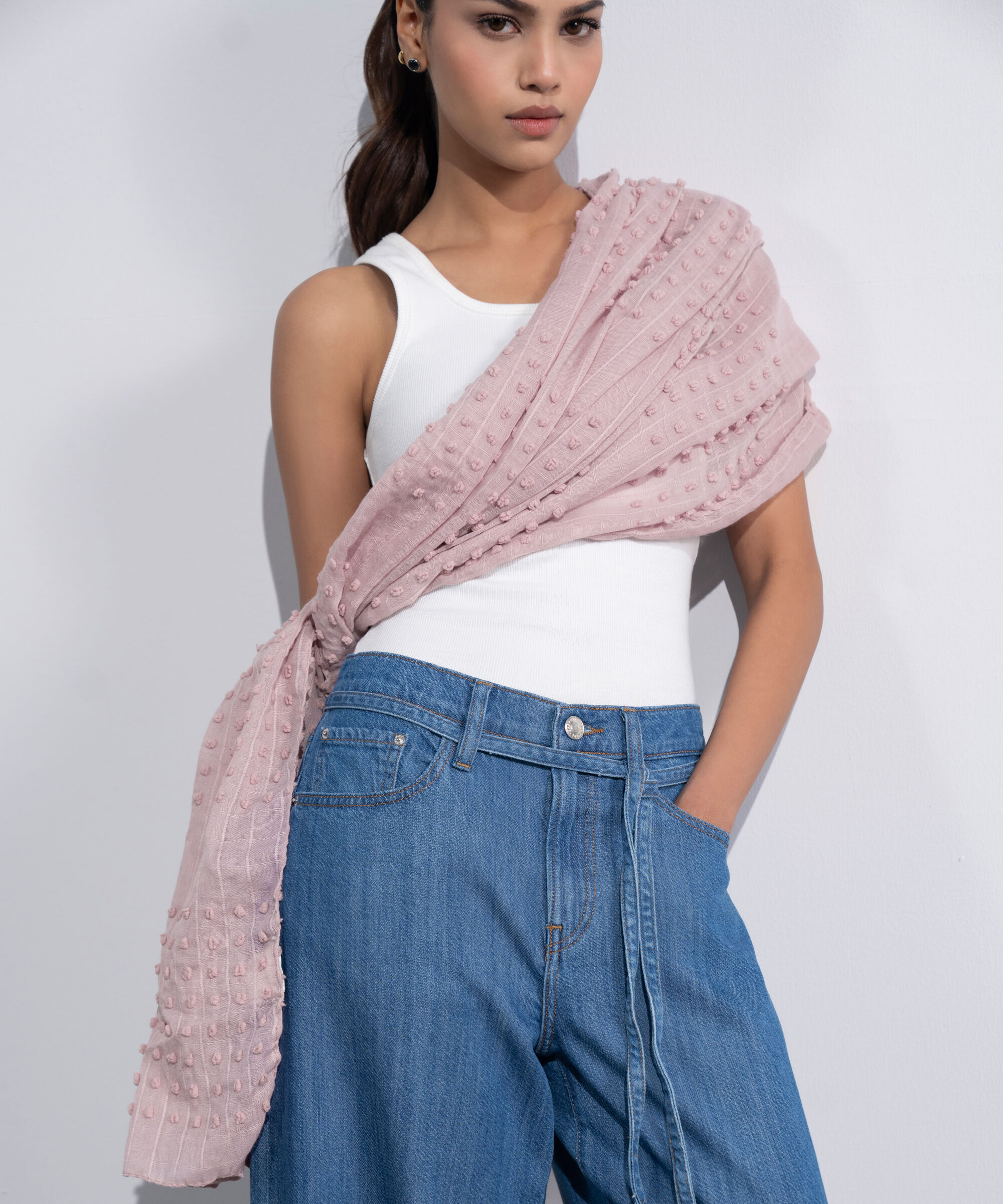 Rectangular Scarf WSCF26V20016