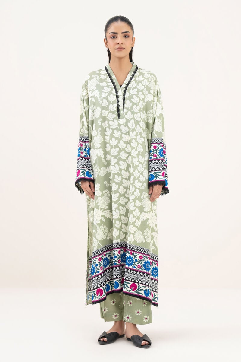 Printed Viscose Linen Shirt