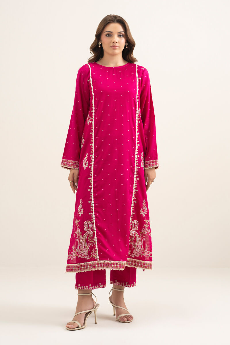 Embroidered Dobby Shirt