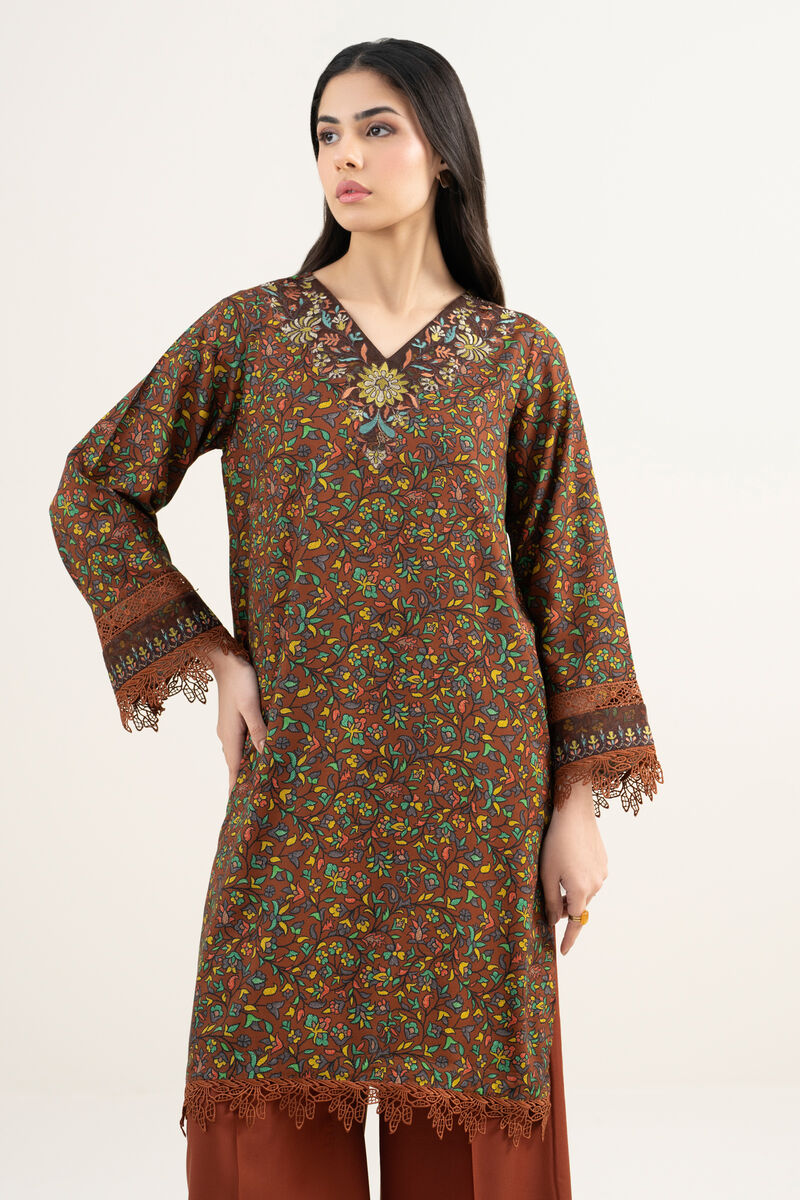 Embroidered Arabic Cambric Shirt