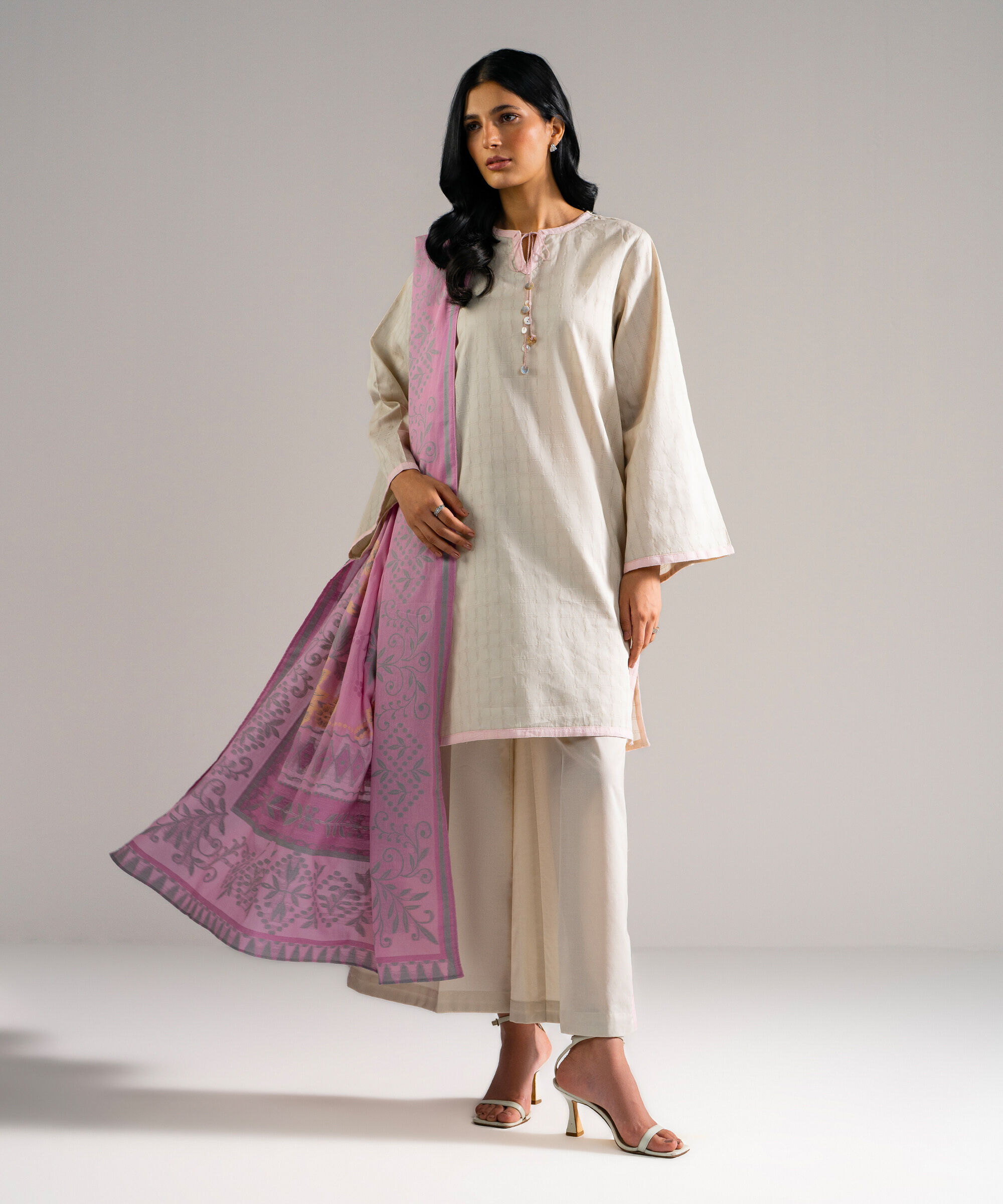Printed Dupatta PEW26CAV812D
