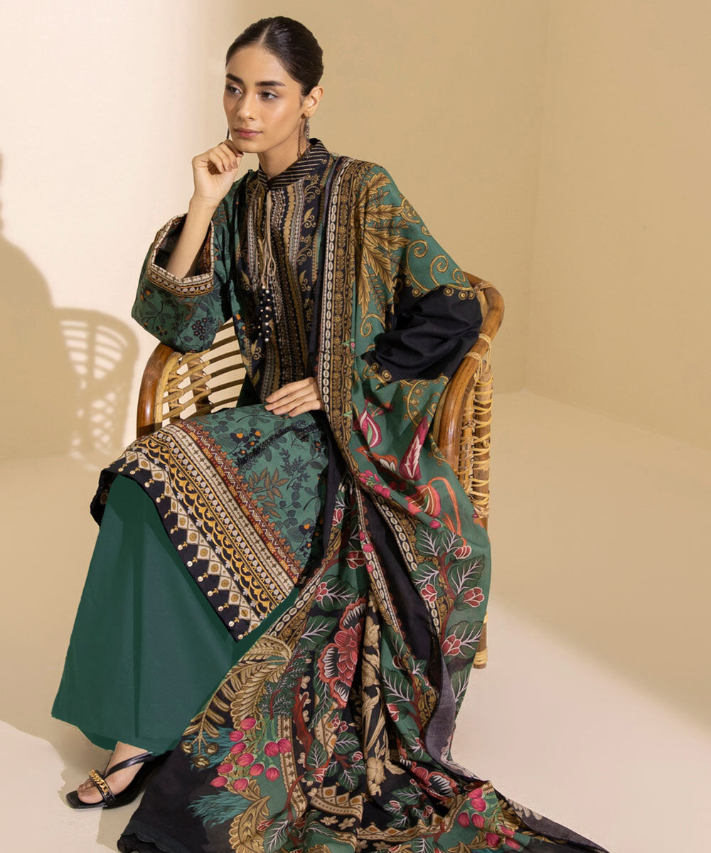 Shirt Dupatta U2-DAYZ22V2-20 Sapphire PK