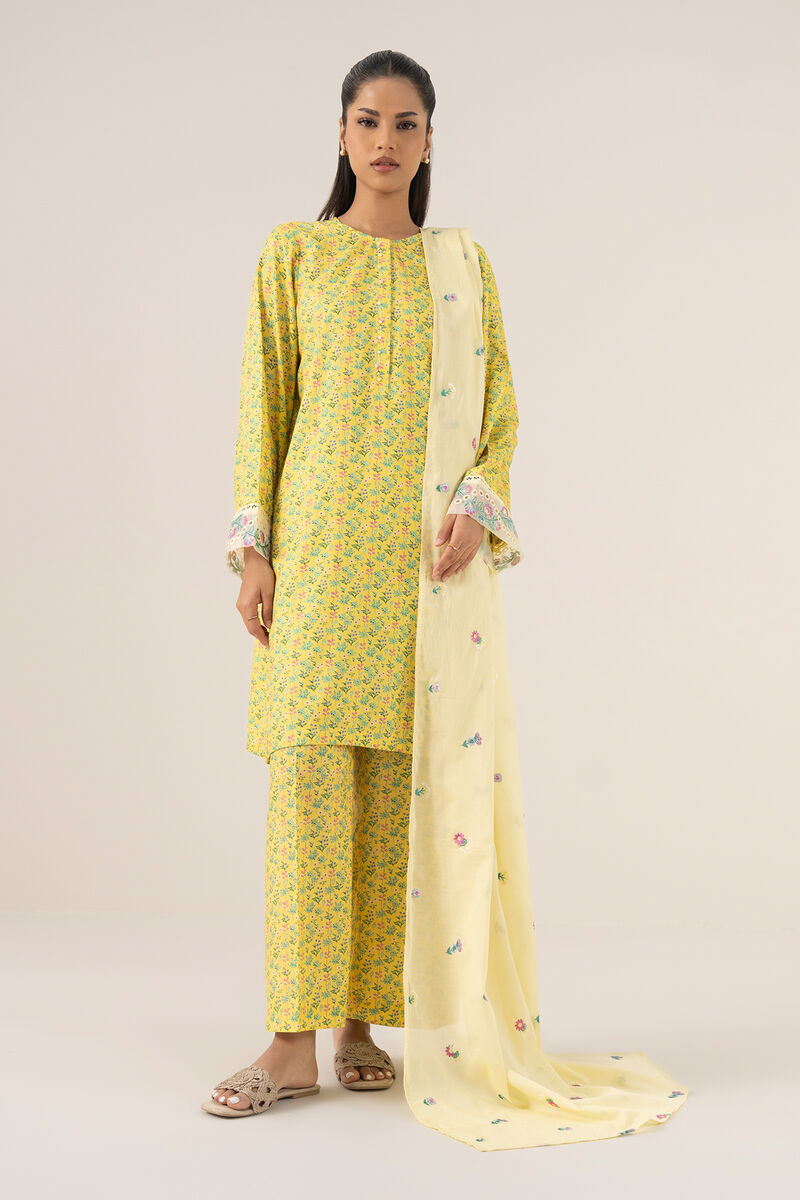Embroidered Voile Dupatta