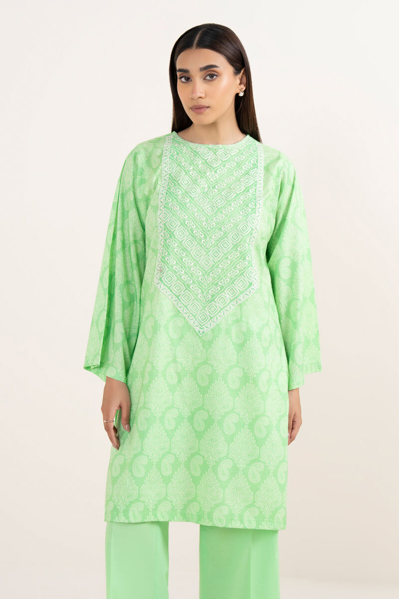 Embroidered Lawn Viscose Shirt