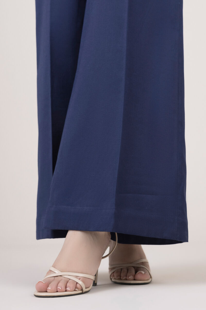 Cotton Linen Flared Pants