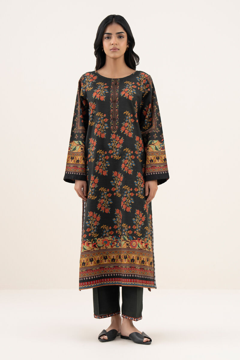 Embroidered Light Khaddar Shirt