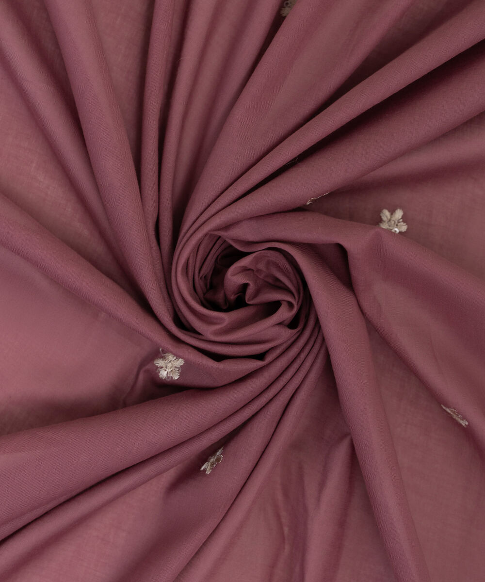 Lawn Embroidered Mauve Dupatta