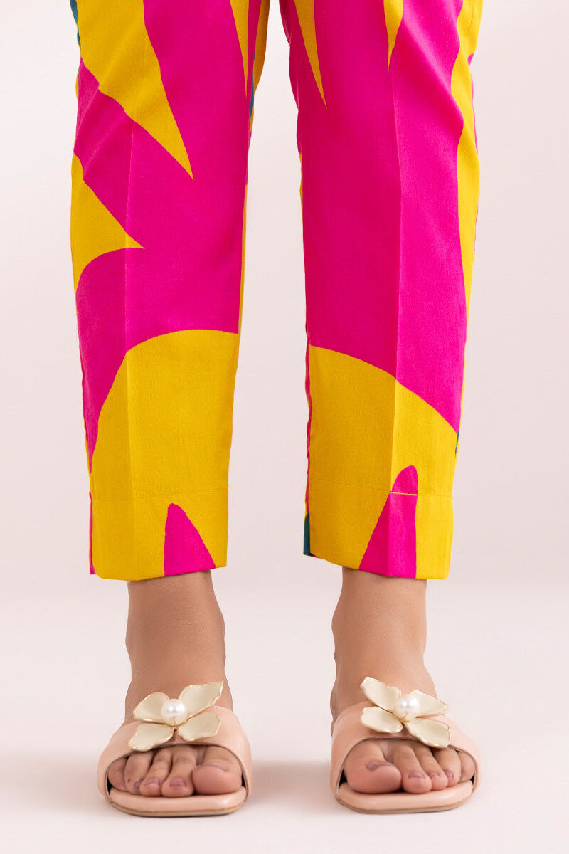 Printed Cotton Pants