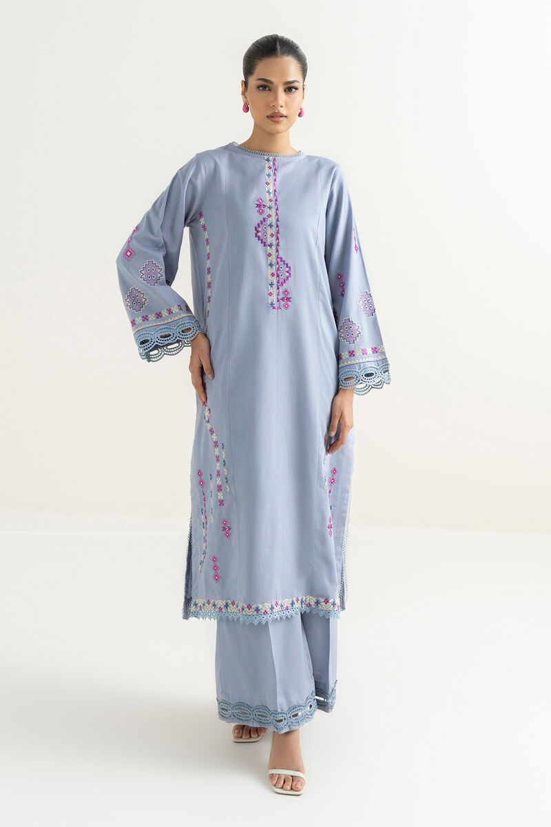 Embroidered Cotton Shirt