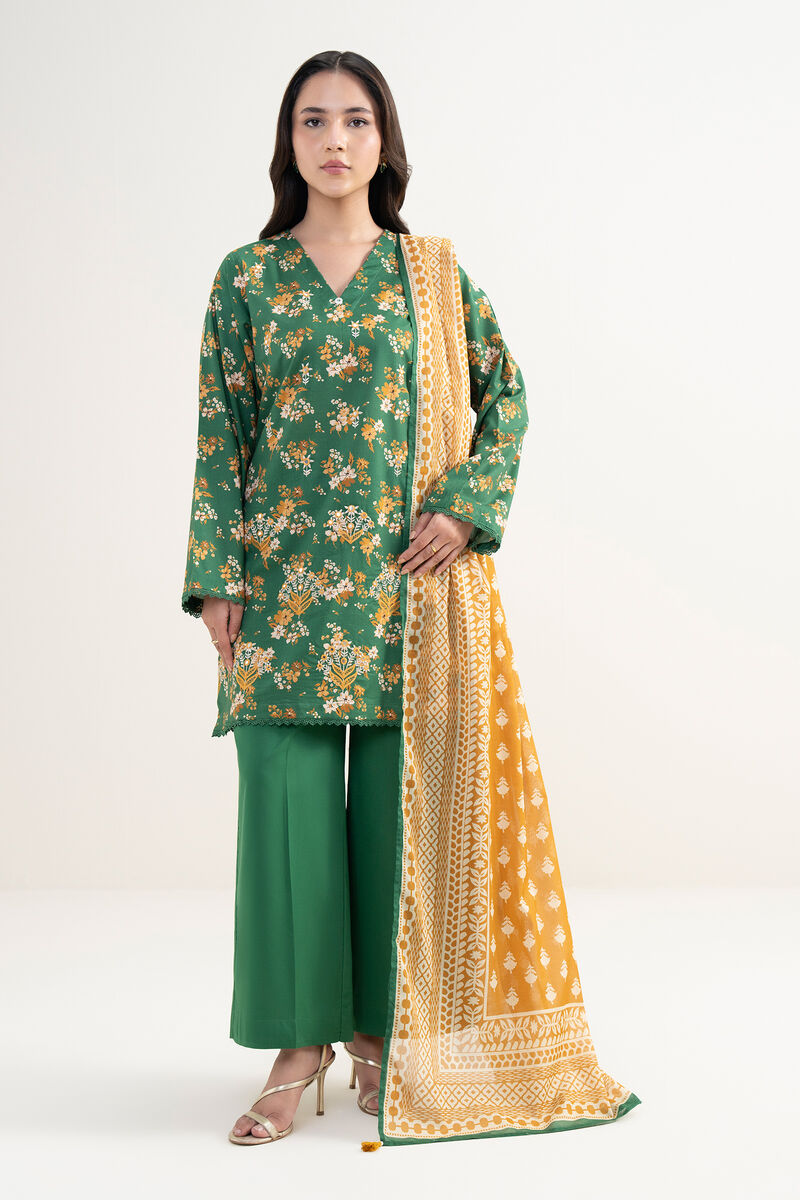 Printed Lawn Dupatta