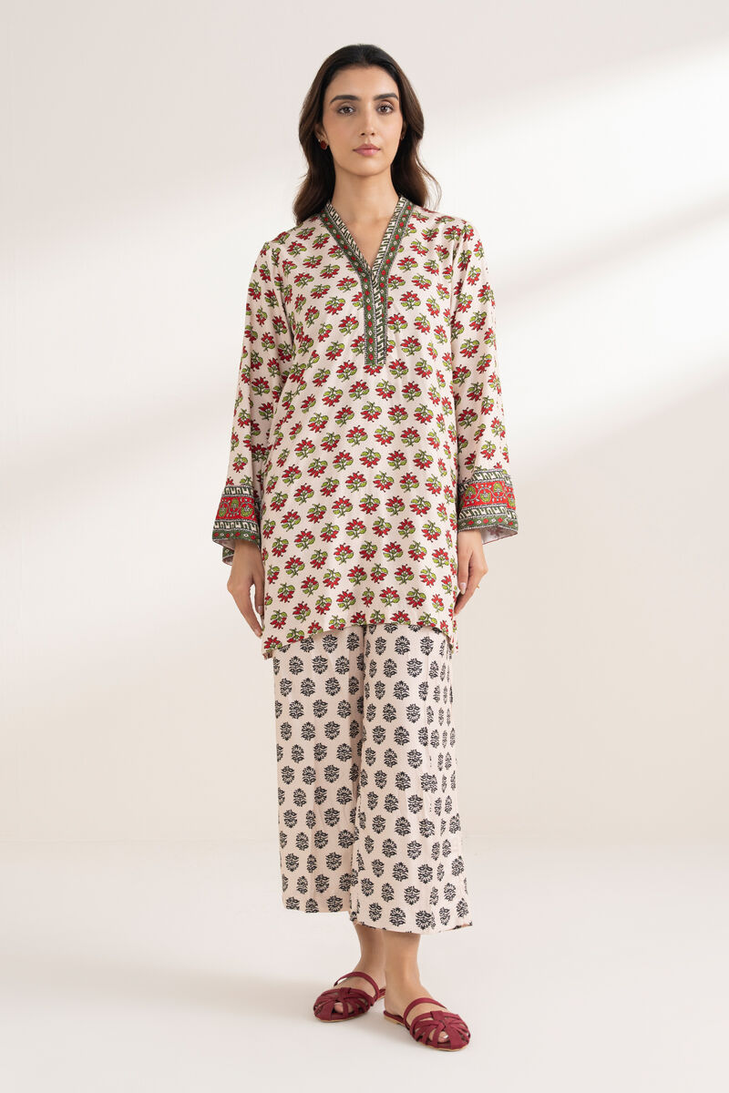 Printed Arabic Dobby Shirt