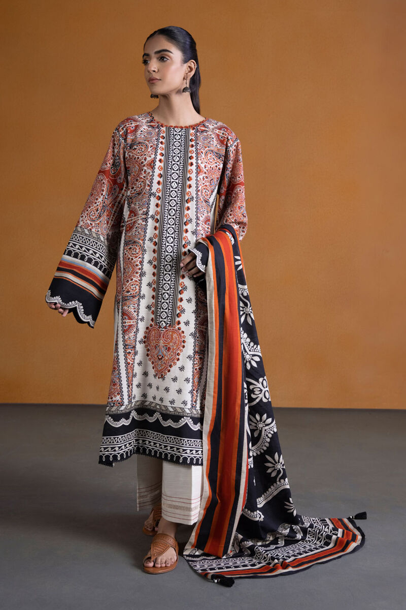 3 Piece - Printed Lawn Suit