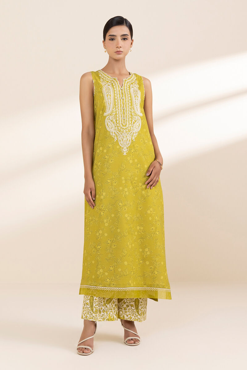 2 Piece - Embroidered Lawn Suit