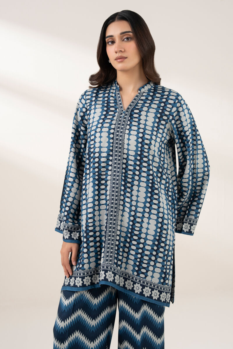 Printed Viscose Linen Shirt
