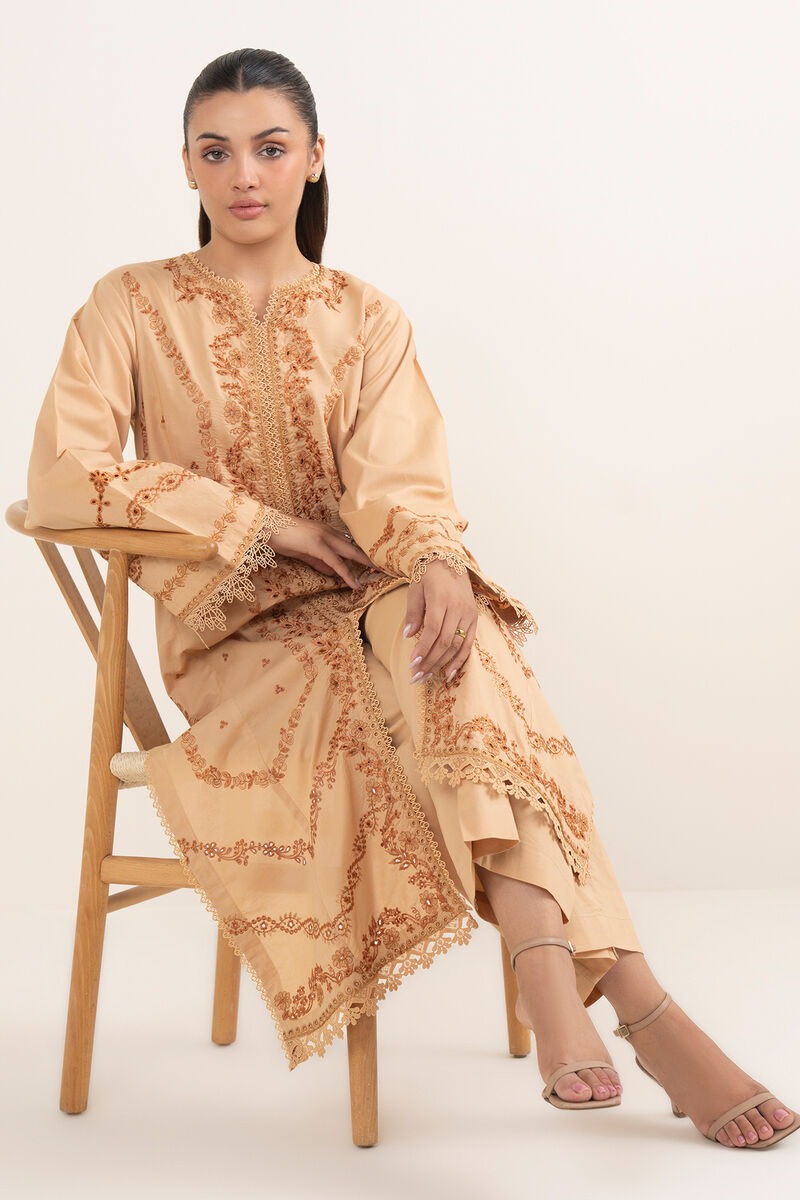 Embroidered Cambric Shirt