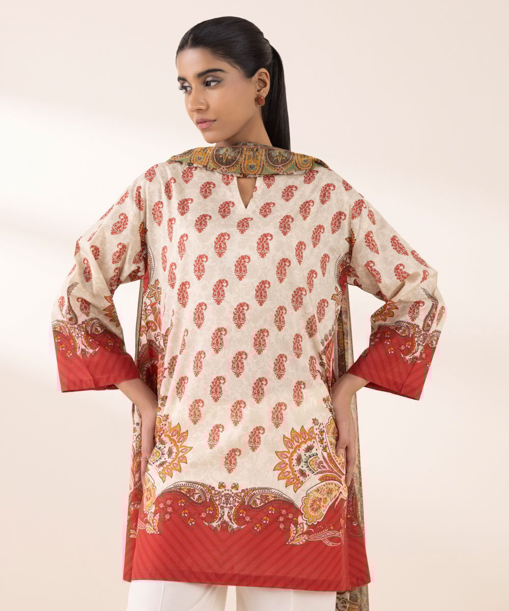 TDFW25V424US Unstitched 3 PC TDFW25V424US