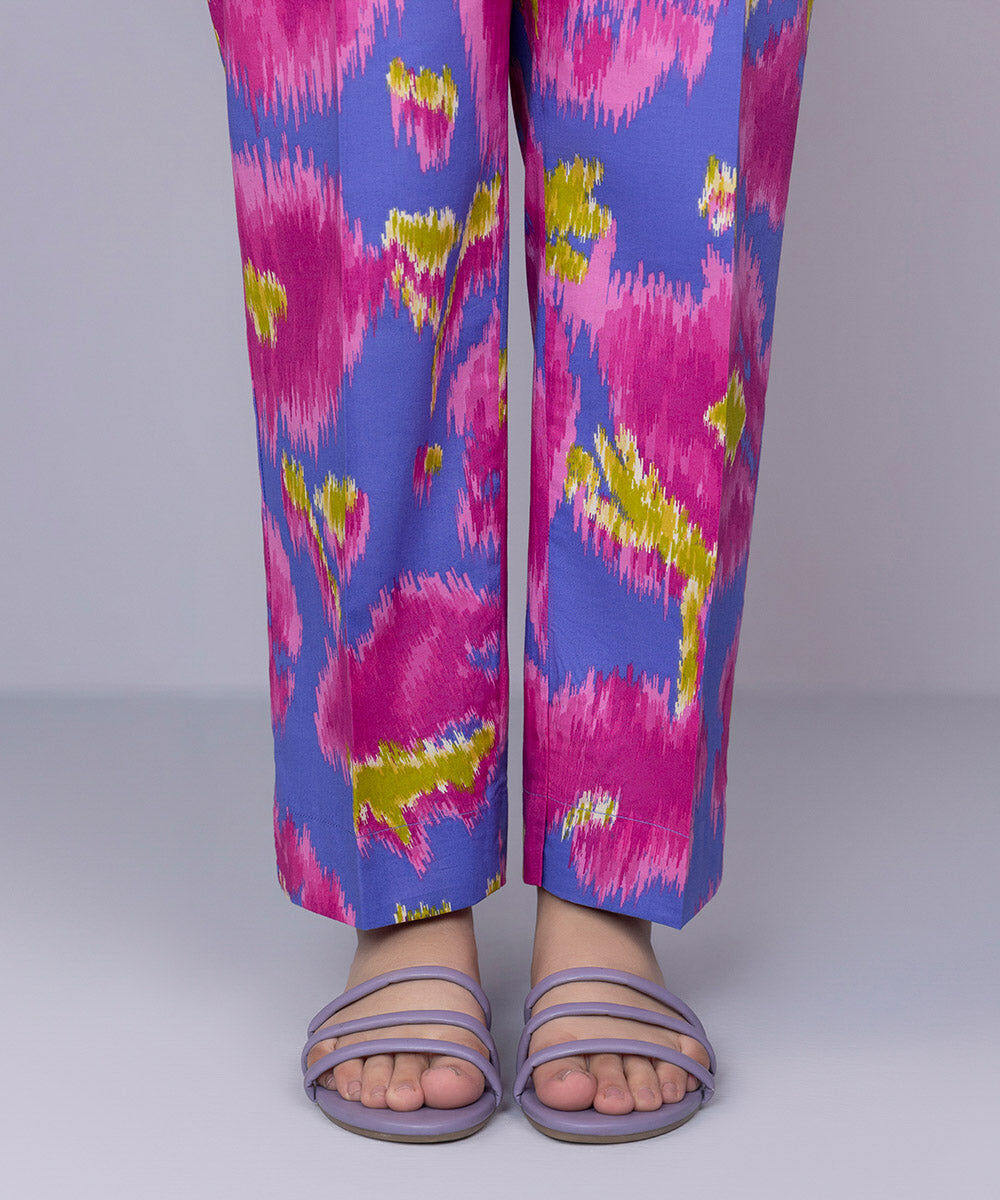 Women's Pret Cambric Multi Straight Pants